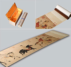 岳塘馆藏书画复制博物馆书画复制服务