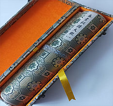 岳塘书画装裱案例